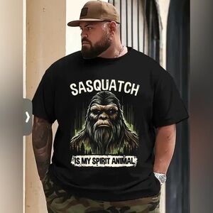Sasquatch Graphic T-Shirt, NWT, Size XL